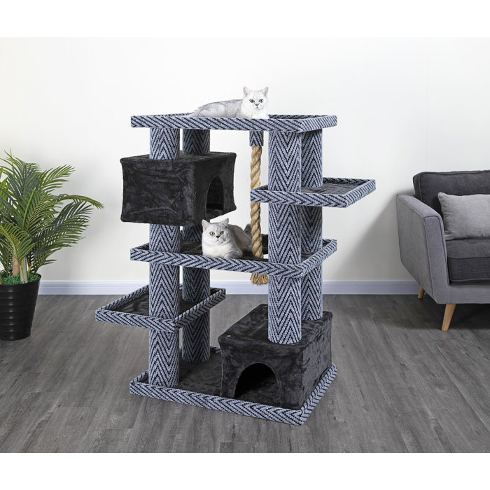 Go Pet Club 51" Sequoia Cat Tree & Reviews Wayfair